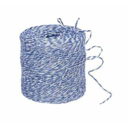 Cuerda Bridar Carne  Azul - Blanco